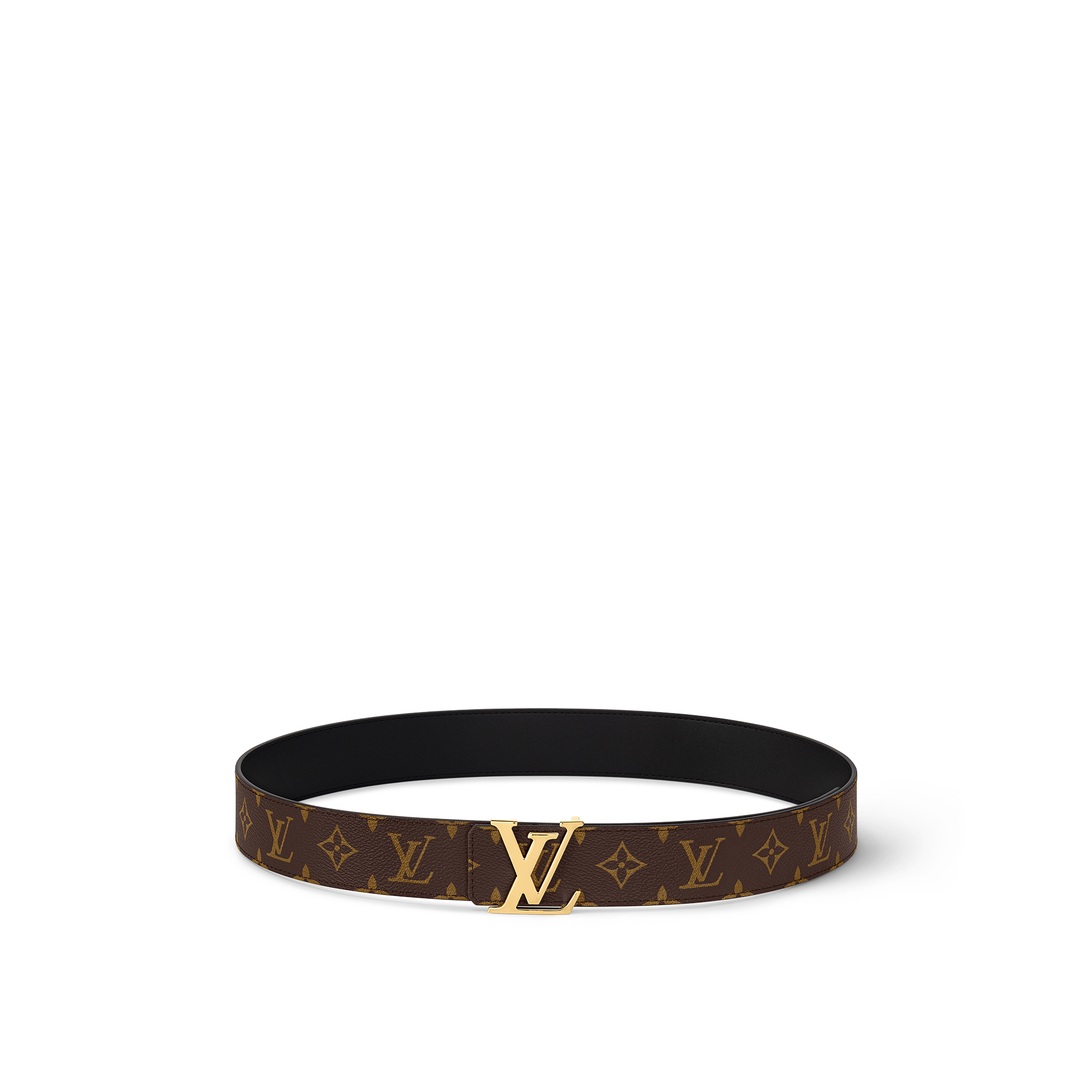 Louis Vuitton ブラックリボンベルト louis-vuitton-lv-sparkle-30mm-